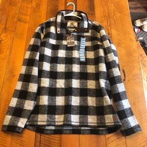 Men’s John Wayne wooly fleece pullover sweater